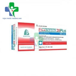 Enaboston 20 plus - Thuốc điều trị bệnh tăng huyết áp